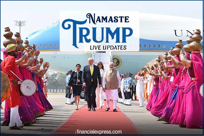 Donald Trump India Visit, Donald Trump Live Updates, Donald Trump Live News, Donald Trump Visit in India, Trump India Visit, Donald Trump in India, Donald Trump Visit to India