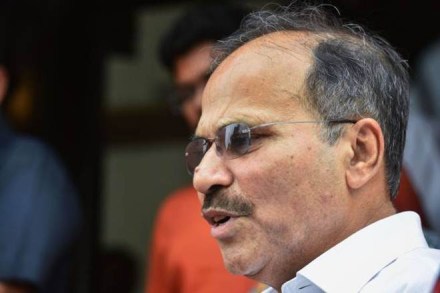 Adhir Ranjan Chowdhury to skip President Kovind's banquet for Donald Trump. (File Photo)