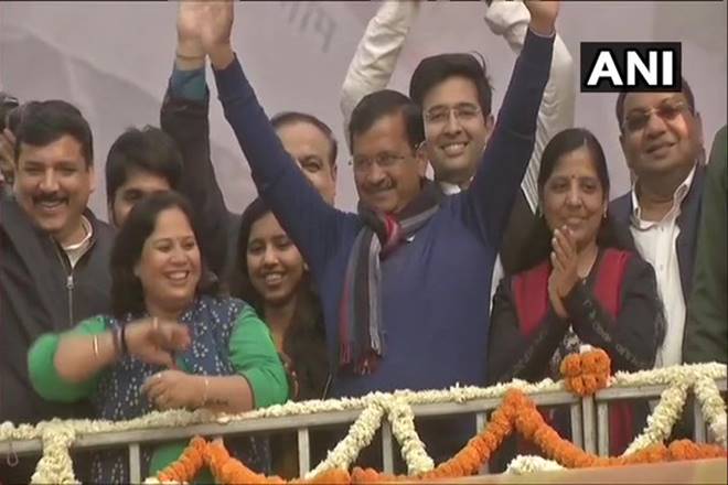 New Delhi Election Result 2020 Live: Beginning of a new kind of politics, says Arvind Kejriwal as AAP sweeps Delhi