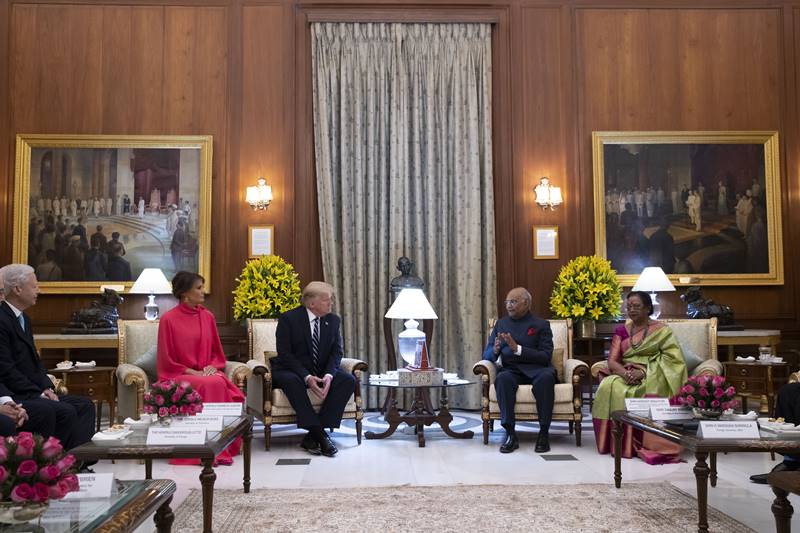 Donald Trump, Melania Trump, State Banquet, Ram Nath Kovind