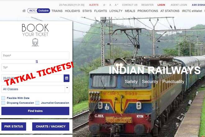 tatkal booking timings 2020, tatkal ticket booking timing for sleeper class, tatkal ticket availability