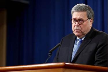 Facebook, Google, William Barr, Alphabet Inc, google, twitter, U.S. Attorney General, online platforms, facebook posts