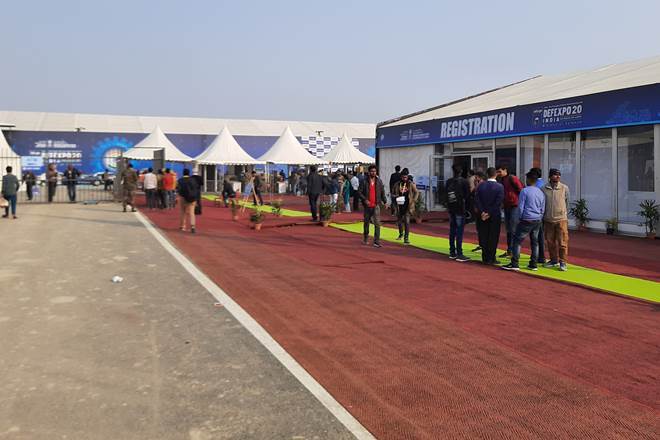 DefExpo 2020, UPEIDA, Uttar Pradesh government, UP Defence Corridor, Rajnath Singh, DRDO, Yogi Adityanath, Tejas Mk1A DefExpo 2020, UPEIDA, Uttar Pradesh government, UP Defence Corridor, Rajnath Singh, DRDO, Yogi Adityanath, Tejas Mk1A