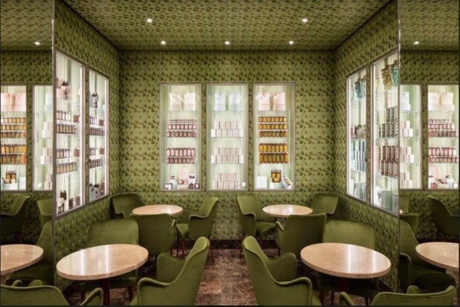 Louis Vuitton, Maison Osaka Midosuji, Yosuke Suga, Tiffany Blue Box Café, New York city, Tiffany & Co, Knightsbridge