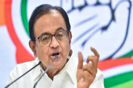 Congress leader P Chidambaram. (PTI) Congress leader P Chidambaram. (PTI)