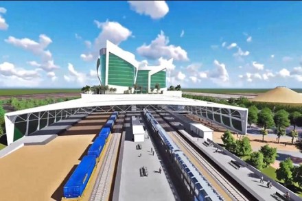 gandhinagar station gujarat, gandhinagar railway station redevelopment status