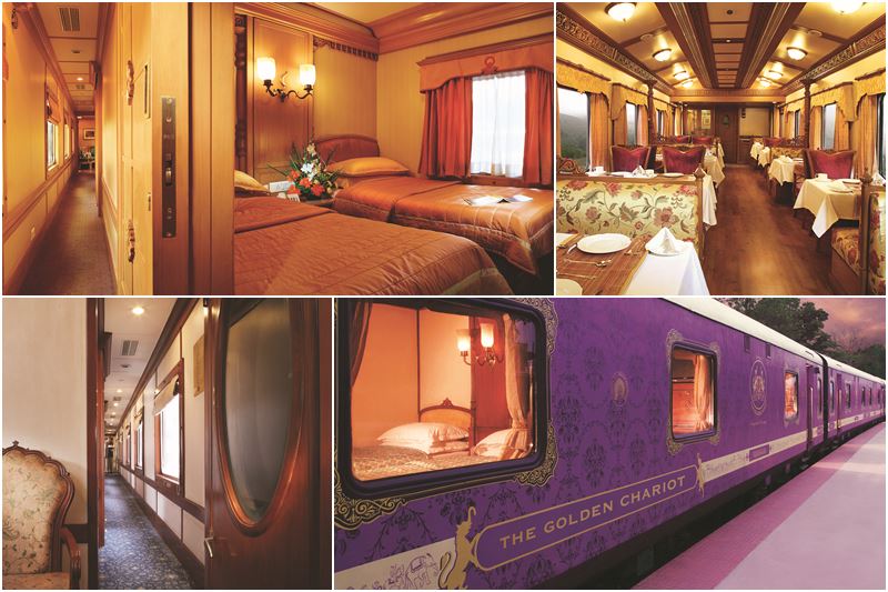 golden chariot price 2020, golden chariot train images