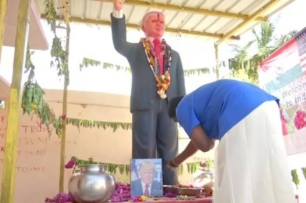 Donald Trump, US President Donald Trump, Business, Telangana, Jangaon, Bussa Krishna, POTUS, President Trump, India-US relations, President Trump fan, Trump Krishna, Trump House, Ahmedabad, Narendra Modi, Ahmedabad Airport, Motera Stadium, Agra, Lady Melania Trump, Taj Mahal, New Delhi