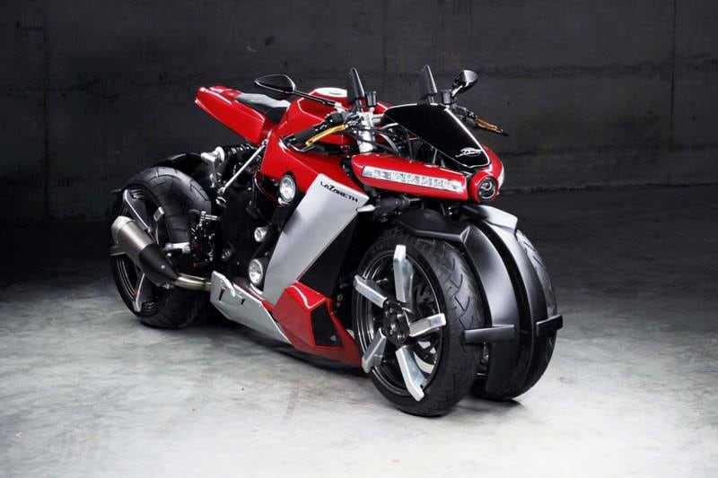 The limited-number bike (ahem, four-wheel vehicle) will be available in France where it is road legal but if Mr Wayne is reading this, we don't reckon he'll have trouble obtaining it if he likes. Perhaps a custom paint job would be in order for him though.