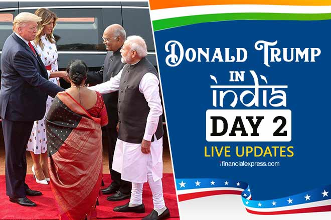 Donald Trump India Visit 2020, Trump Visit to India Live Updates