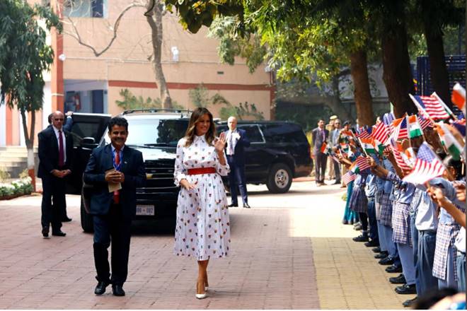 Melania Trump visits Delhi schools; Here are the questions FLOTUS faced during ‘Happiness Class’