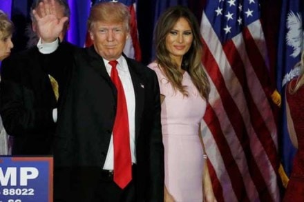 Melania Trump is scheduled to be at the Delhi school for an hour. (Courtesy: Reuters File photo)