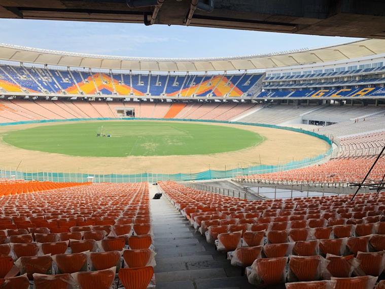 motera stadium, motera stadium new look images