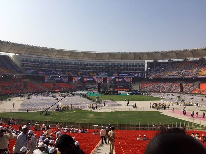 motera stadium, motera stadium new look images