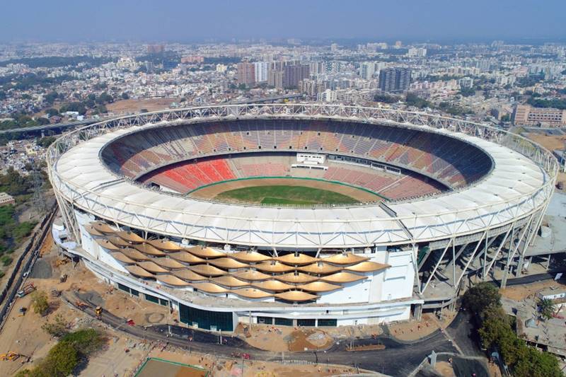 motera stadium, motera stadium new look images