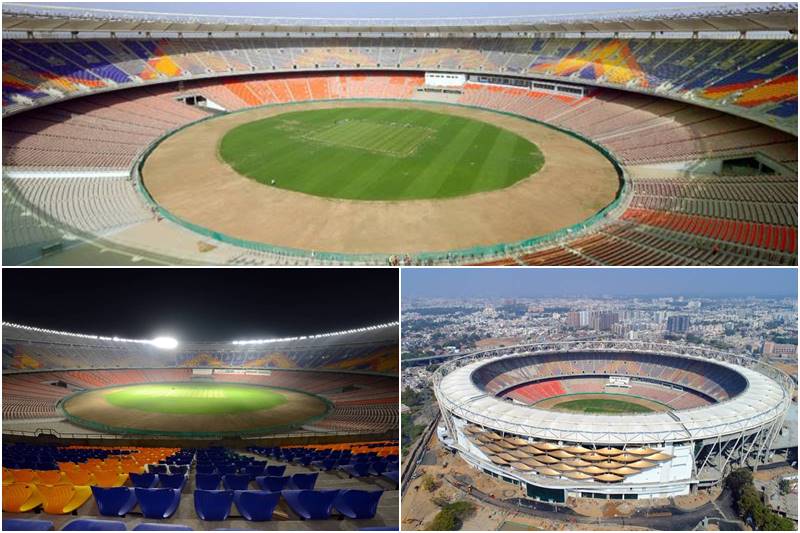 motera stadium, motera stadium new look images