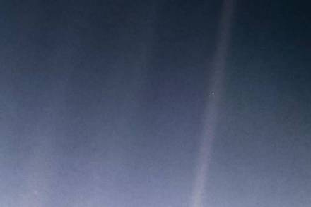  It is known as an iconic picture as it was the last one taken by the Voyager 1 before its cameras were turned off in order to save power. 