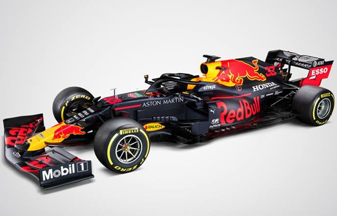 red bul f1 car max verstappen alex albon