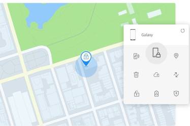 "Find My Mobile" is a default application on Samsung smartphones that tracks the phone when it is lost or misplaced. (Courtesy: Samsung)