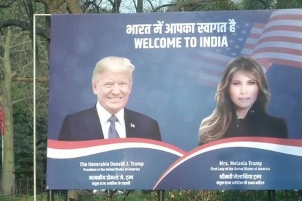 Namaste Trump, Donald Trump India Visit, trump twitter, Trump hindi tweet, Narendra Modi, Motera stadium Namaste Trump, Donald Trump India Visit, trump twitter, Trump hindi tweet, Narendra Modi, Motera stadium
