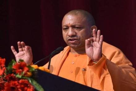 Adityanath said Kejriwal has played with the emotions of the people of Delhi for last five years. (PTI)