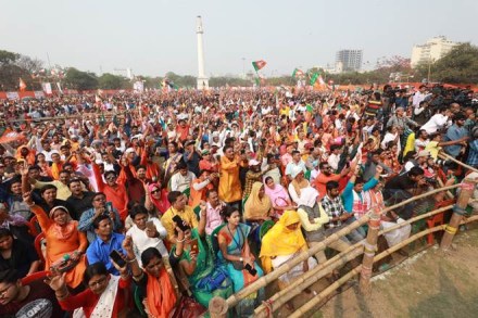 In an apparent reference to Mamata Banerjee’s nephew Abhishek Banerjee, Shah said no shahazada (prince) would become Chief Minister when the BJP comes to power in the state. (Twitter image)