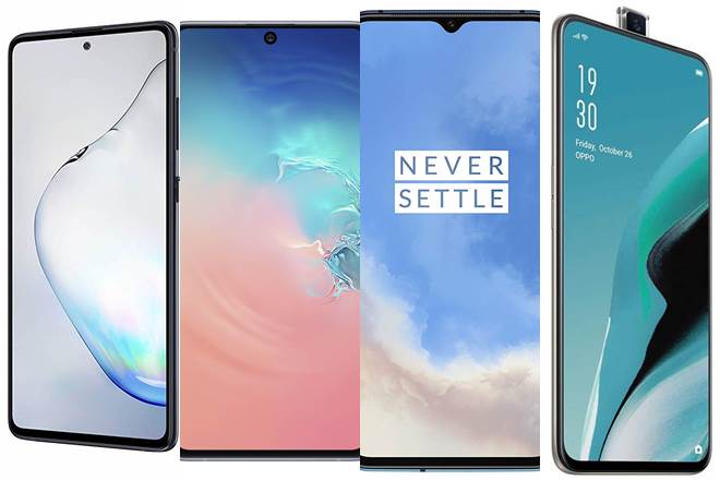 Samsung Galaxy Note 10 Lite, Samsung Galaxy S10 Lite, OnePlus 7T and Oppo Reno 2Z