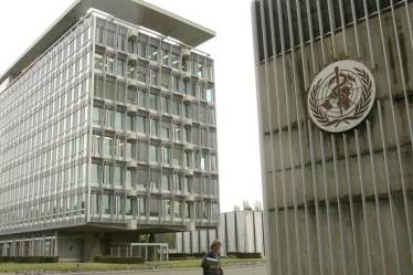 "We do have two staff confirmed with symptoms of COVID-19," spokesman Christian Lindmeier told reporters at a virtual press conference. (Reuters file image)