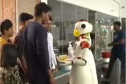 This Kerala start-up using robots to check corona spread