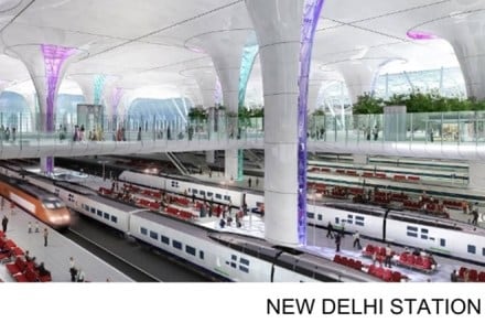 New delhi railway station redevelopment, new delhi railway station new look, new delhi railway station photo, new delhi railway station platform, redevelopment of railway stations, ndls