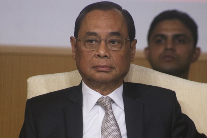 Former CJI Ranjan Gogoi takes oath as Rajya Sabha MP. (File Photo) Former CJI Ranjan Gogoi takes oath as Rajya Sabha MP. (File Photo)