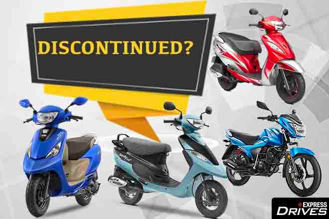 TVS scooters and motorcycles that might be discontinued: Wego, Victor, Scooty Pep+