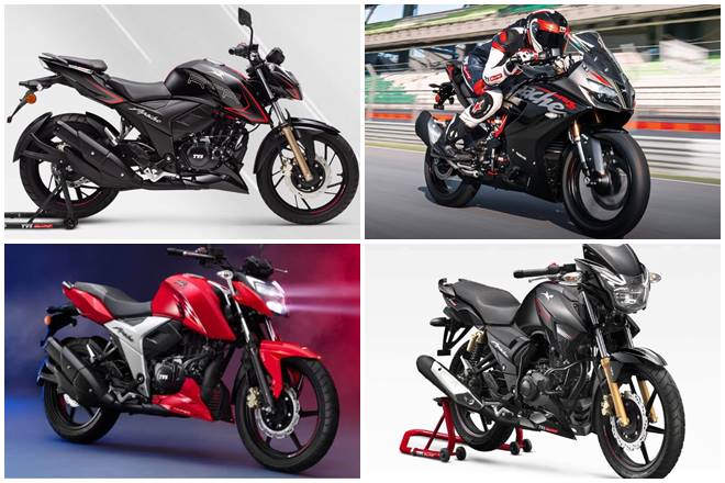 bs6 tvs apache series