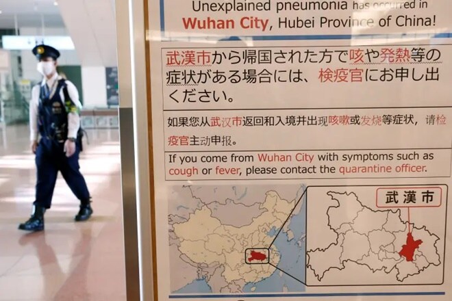There were more than 82,660 cases in China and 3,335 dead, according to Johns Hopkins University. 