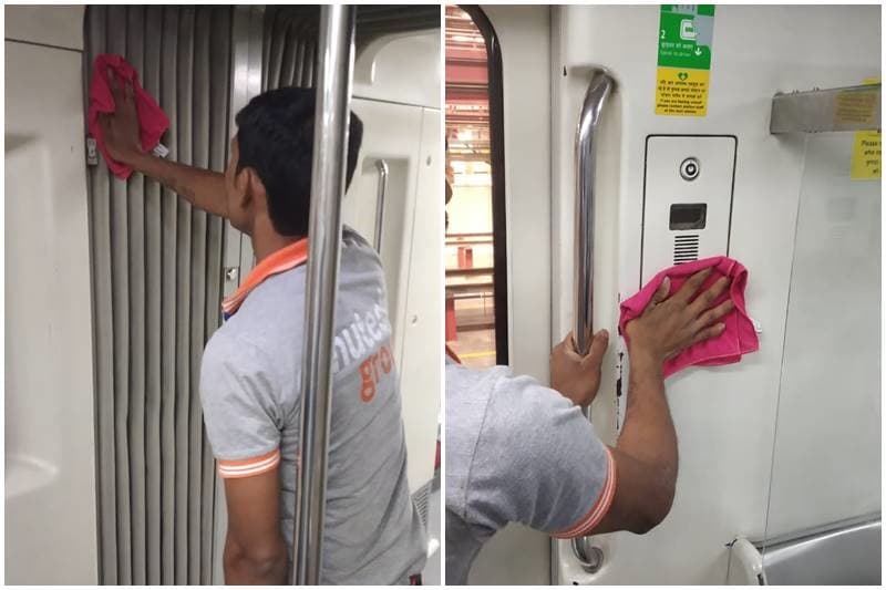 coronavirus delhi metro, coronavirus delhi metro trains