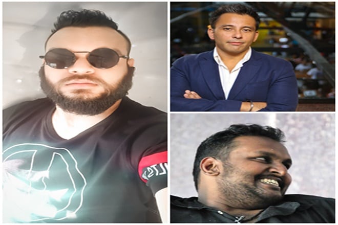 In pictures: Left- Rishi Sen, Top Right- Roopak Saluja, and Bottom Right- Axon Alex In pictures: Left- Rishi Sen, Top Right- Roopak Saluja, and Bottom Right- Axon Alex