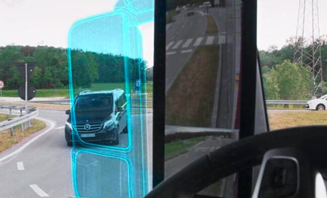 Mercedes-Benz Actros truck gets MirrorCam instead of rearview mirrors: Improved visibility & fuel efficiency