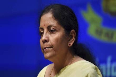 Finance Minister Nirmala Sitharaman