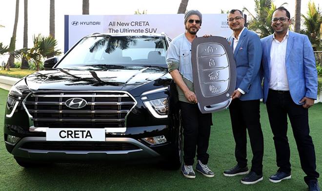 Shah Rukh Khan is India’s first 2020 Hyundai Creta owner: Check Images