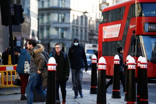 The health service could be "overwhelmed" as health department figures showed that 233 people died from COVID-19 in the UK. (Reuters)