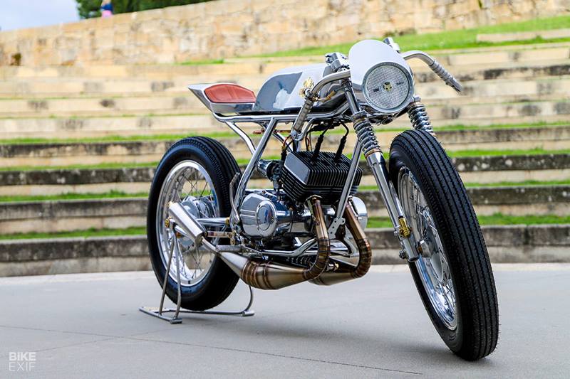 Yamaha RD is a name that closely relates to an incredibly fun ride from a small-capacity motorcycle. The compact two-stroke could easily cruise on the highway and was capable of a top speed of 130 km/h. The days of two-strokes have long gone but they still remembered fondly and for Portuguese custom builders Pedro and Filipe Costa, it turned out to be a great project that resulted in this stunning restored RD 200. (Photo: Bikeexif)