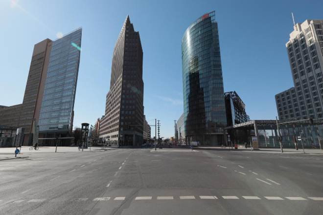 Over the full year, Germany's economy is predicted to contract by 4.2 percent. (Reuters image)