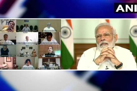 In a video conference with floor leaders of various political parties on Wednesday, he said the government’s priority is to save each and every life.