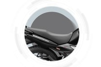 24mm longer seat for comfortable ride