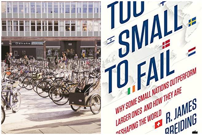 The author talks of Denmark which addressed the issue of environment by decongesting Copenhagen, which now has the largest number of cycles on the road