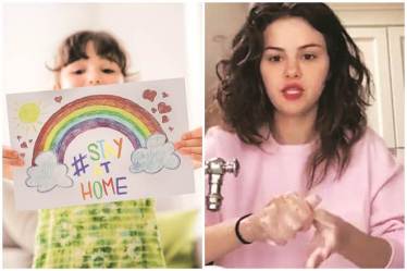 Following the WHO’s #safehands campaign, celebrities like Selena Gomez have requested their followers to maintain strict hand hygiene