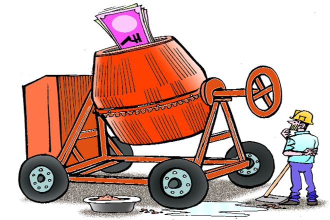 This will affect the ability of central and state governments to ensure wages to migrants, many of them construction workers. (Illustration: Rohnit Phore)