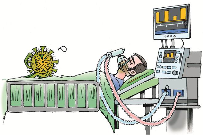 A ventilator, at its most basic, is any instrument penetrating via the mouth (endotracheal tube), nose, or skin (tracheostomy tube through a stoma, a surgically-created hole in the windpipe) to serve as an artificial airway. A ventilator, at its most basic, is any instrument penetrating via the mouth (endotracheal tube), nose, or skin (tracheostomy tube through a stoma, a surgically-created hole in the windpipe) to serve as an artificial airway.