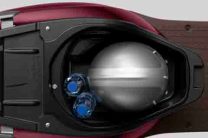  21.8 litre under seat storage 