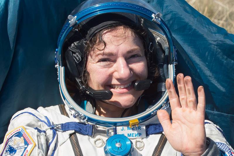 NASA, NASA astronauts, ISS, International Space Station, Soyuz landing, Kazakhstan, space, Jessica Meir, Andrew Morgan, Oleg Skripochka, ISS crew
